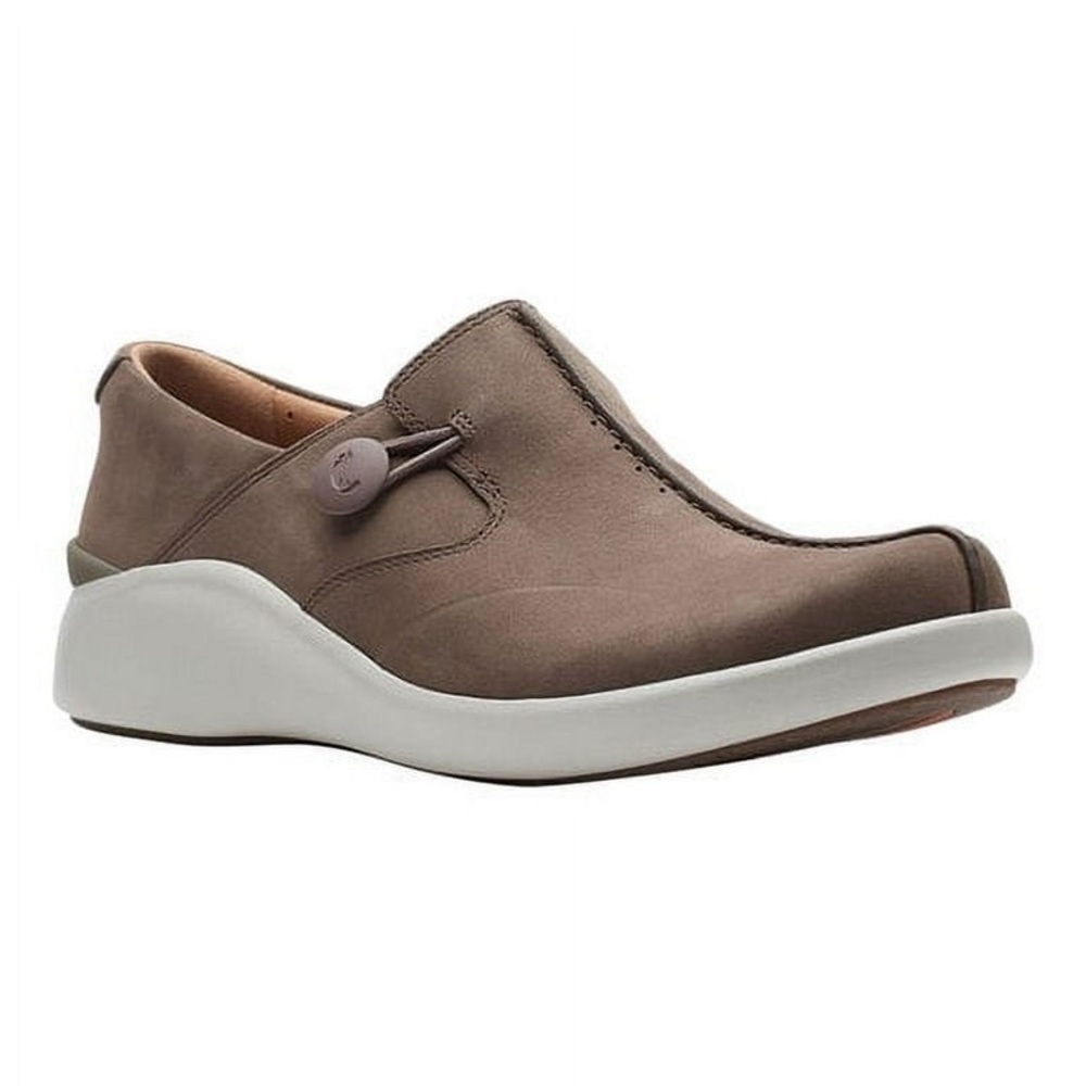 NEW!! Women’s Clarks Un.Loop2 Walk Taupe Nubuck Size 8N